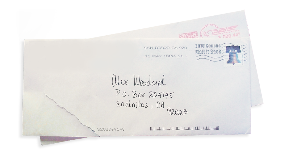 For the Sender - Contact Alex Woodard